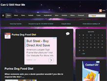 Tablet Screenshot of canustillhearme.net